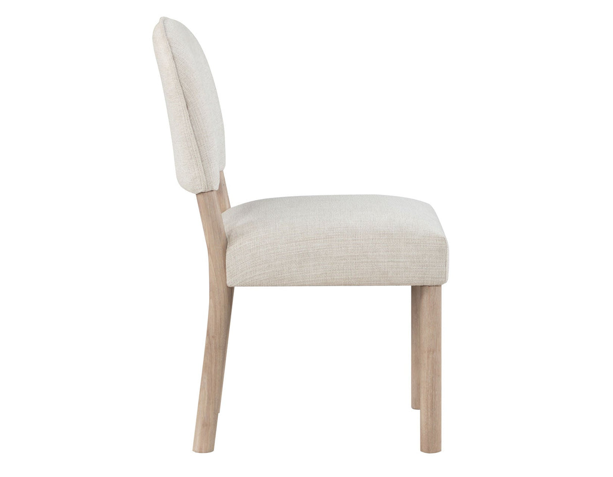 Gabby Washed Oak Round Dining Room Set by Steve Silver at Eve Furniture