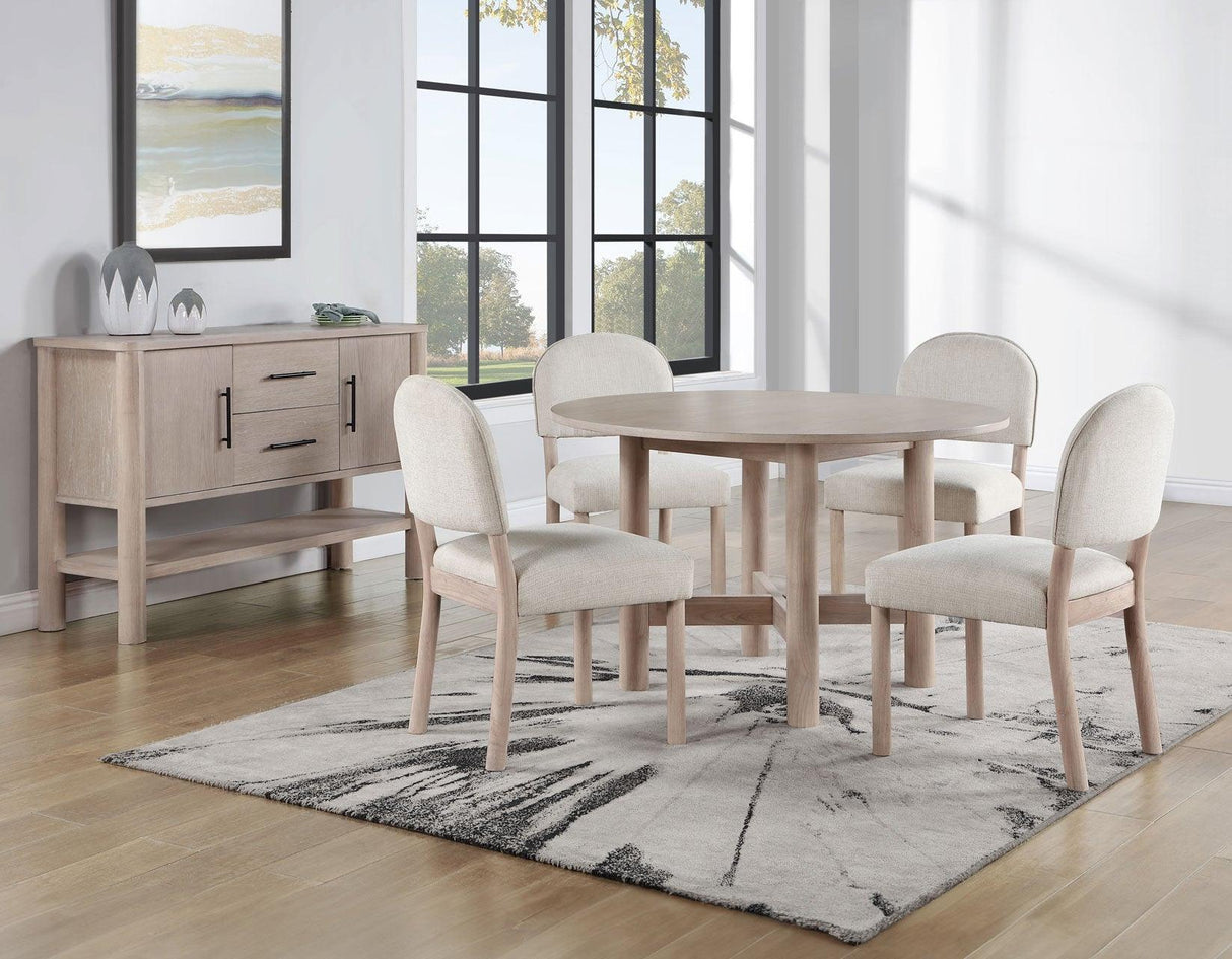 Gabby 48-inch Round Dining Table by Steve Silver at Eve Furniture