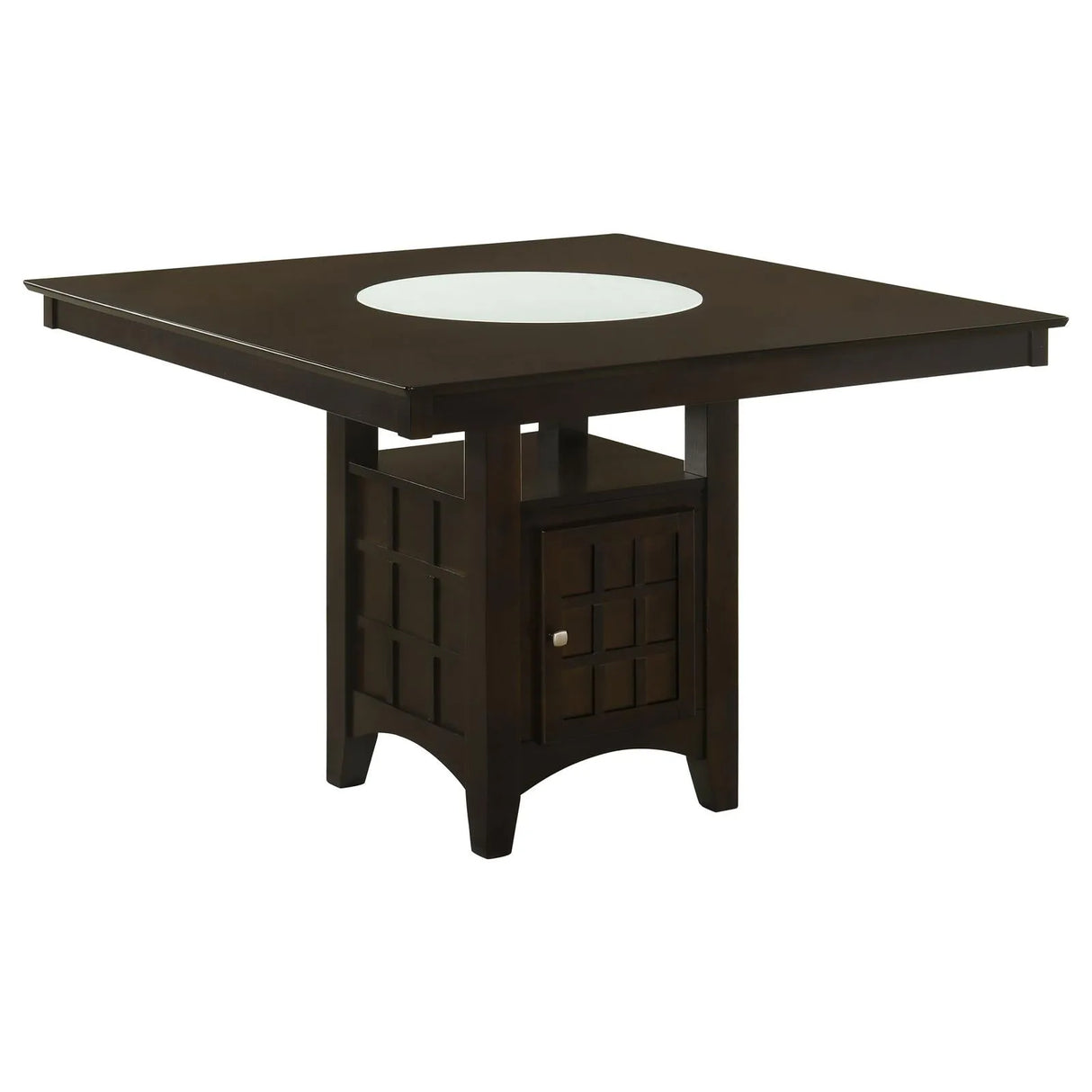 Gabriel Cappuccino Square Counter Height Dining Set by Coaster at Eve Furniture