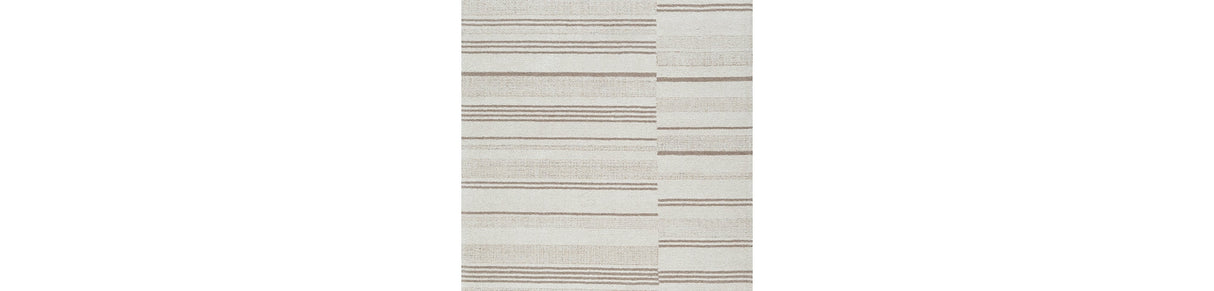 Gadence Ivory/Tan Medium Rug by Ashley at Eve Furniture