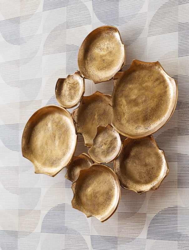 Gageton Antique Gold Finish Wall Decor by Ashley at Eve Furniture