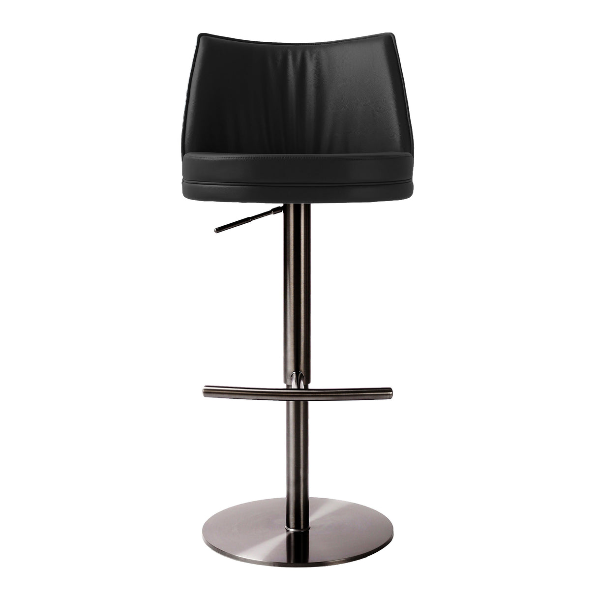 Gala Performance Vegan Leather Adjustable Stool by TOV Furniture at Eve Furniture