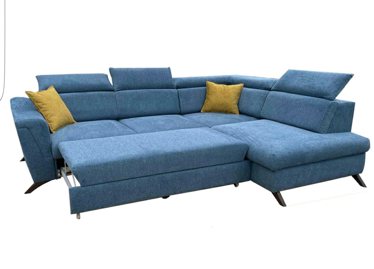 Gala sectional w/ bed and storage by ESF Furniture at Eve Furniture