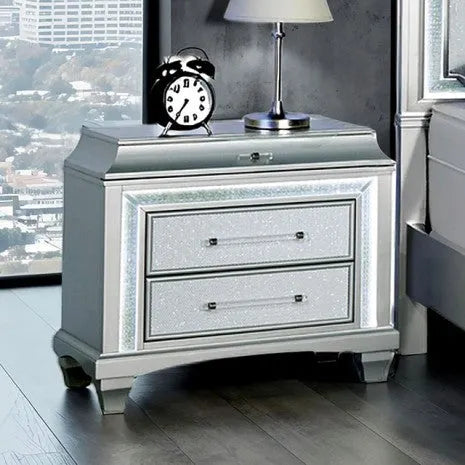 Galea Gray 4-Piece Queen Bedroom Set by Furniture of America at Eve Furniture