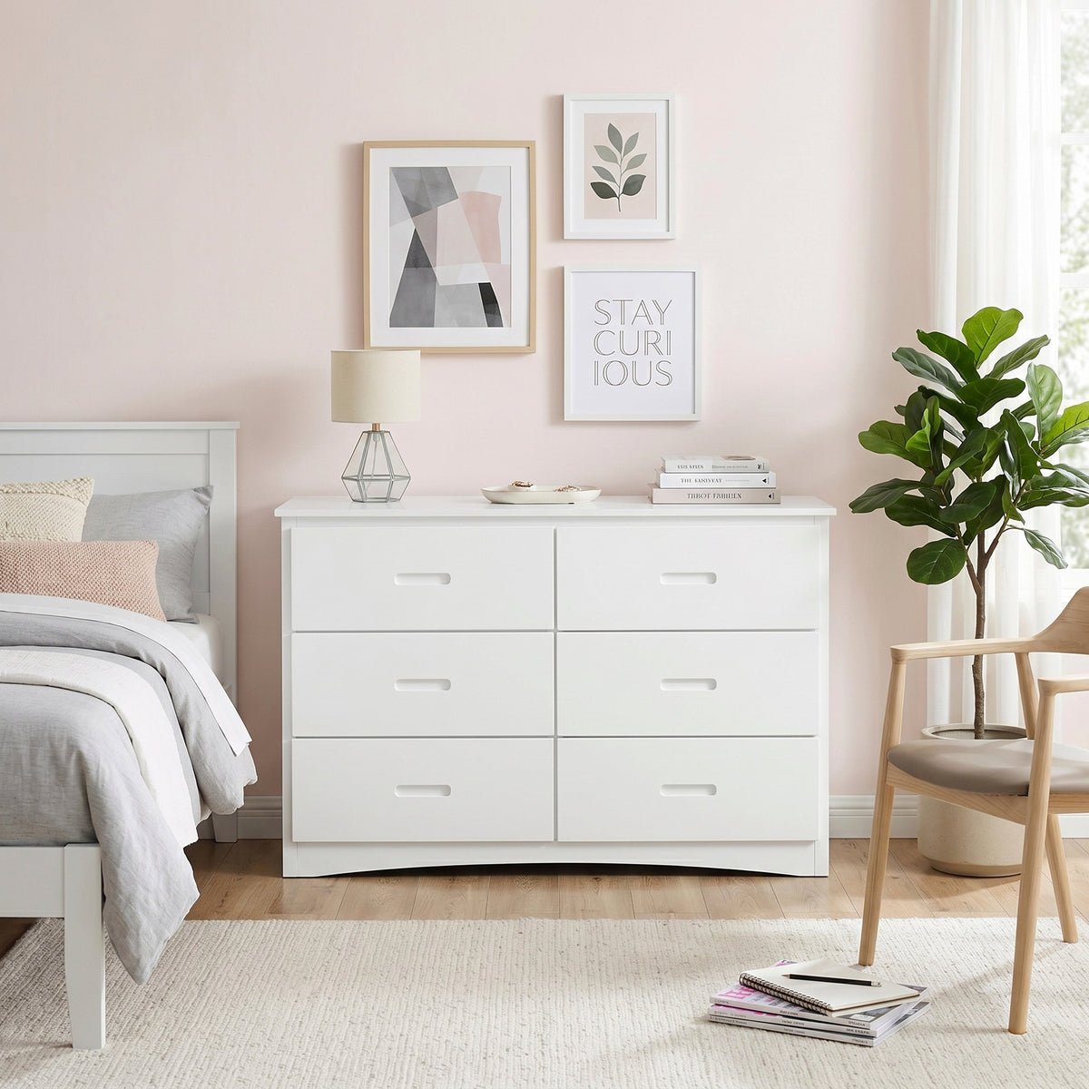Galen White 1-Drawer Nightstand by Homelegance at Eve Furniture