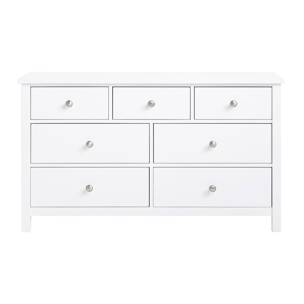 Galen White 7-Drawer Dresser by Homelegance at Eve Furniture