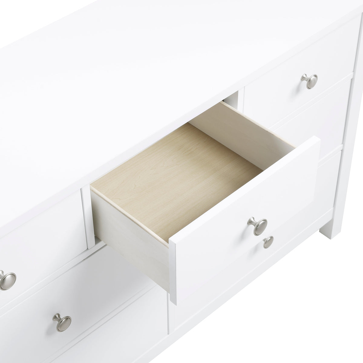 Galen White 7-Drawer Dresser by Homelegance at Eve Furniture