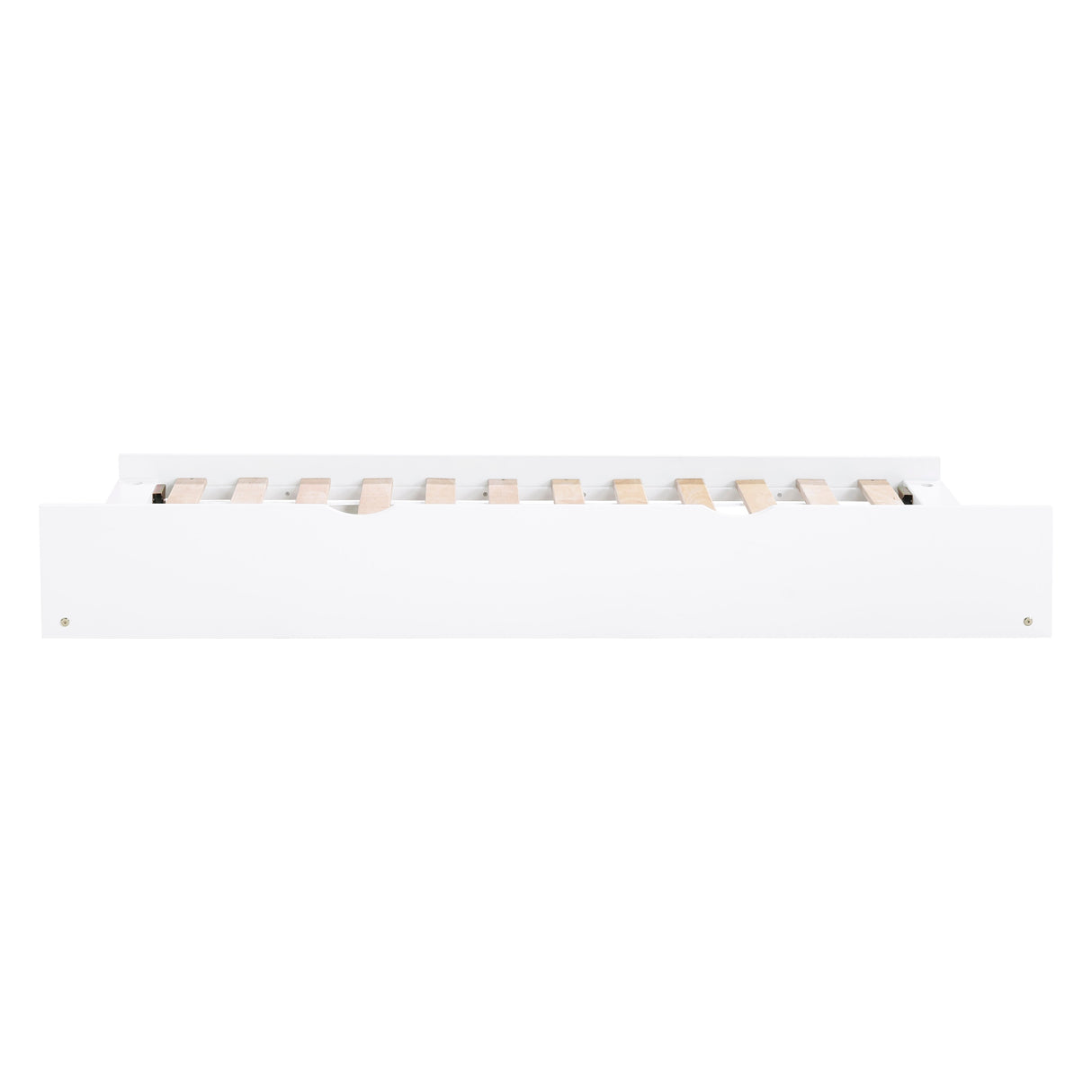 Galen White Twin Platform Bed by Homelegance at Eve Furniture