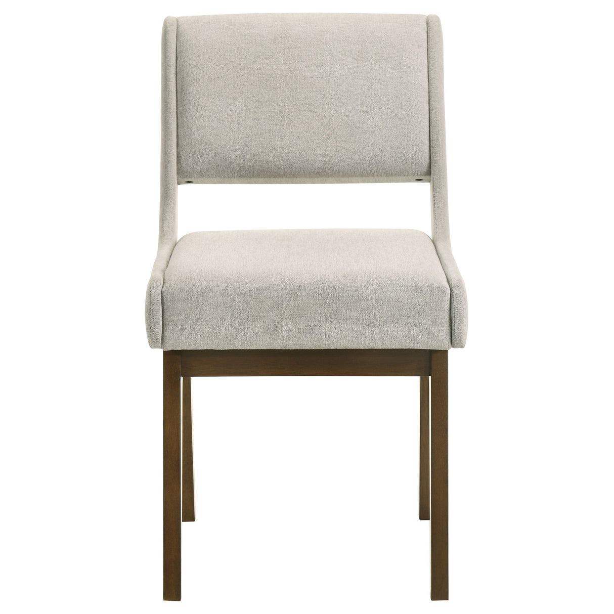 Galindo Light Grey Upholstered Dining Side Chair (Set Of 2) by Coaster at Eve Furniture