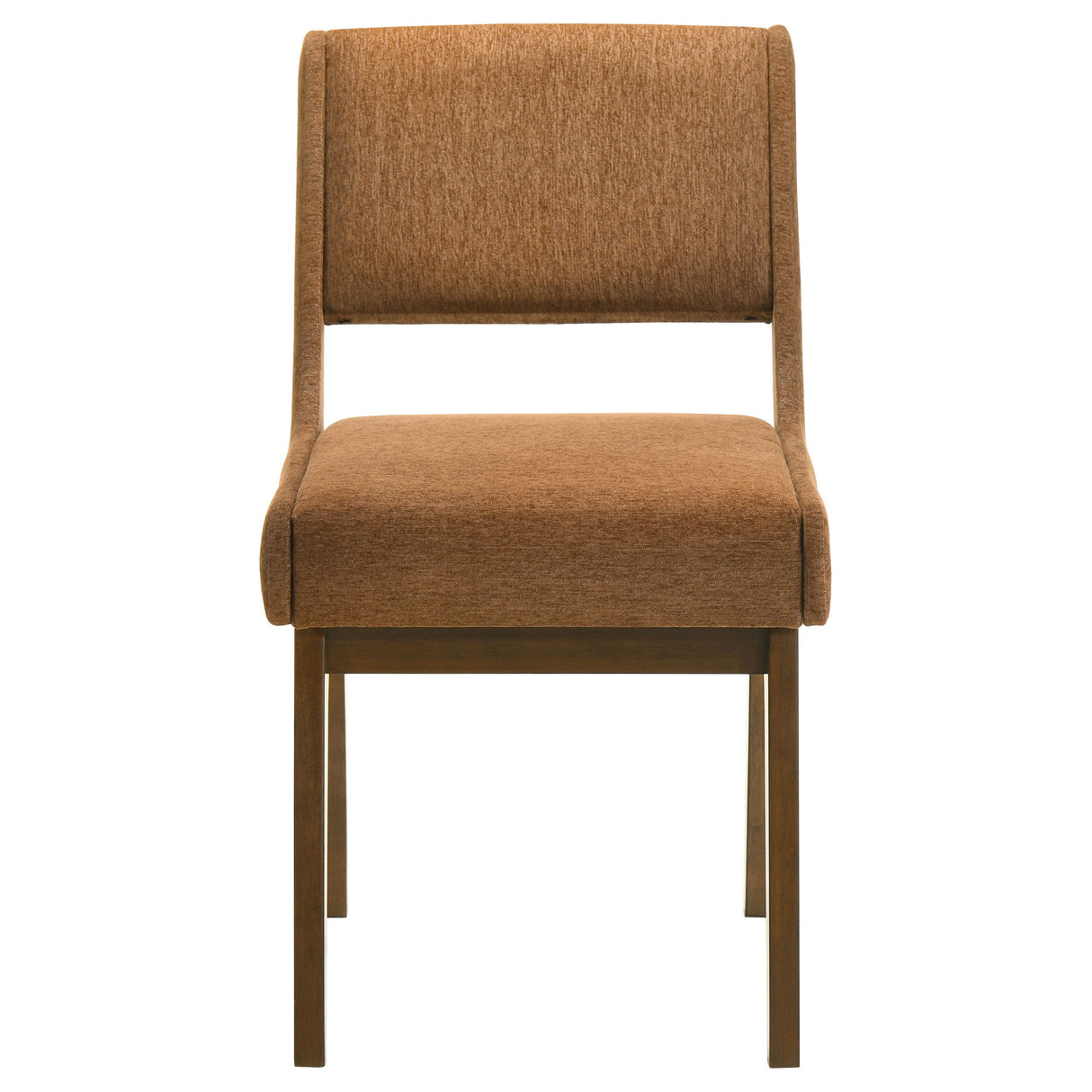 Galindo Nutmeg / Walnut Upholstered Dining Side Chair (Set Of 2) by Coaster at Eve Furniture