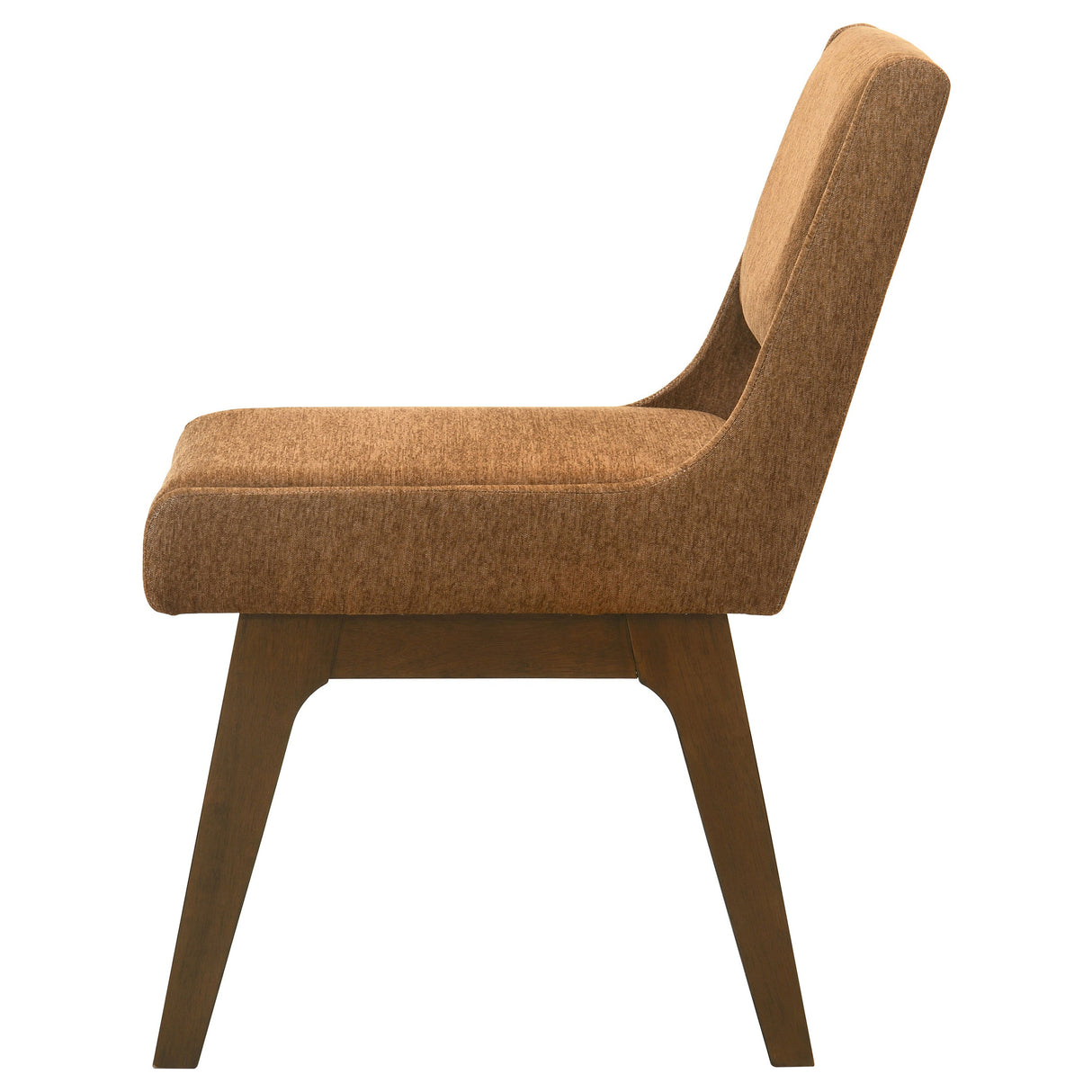 Galindo Nutmeg / Walnut Upholstered Dining Side Chair (Set Of 2) by Coaster at Eve Furniture