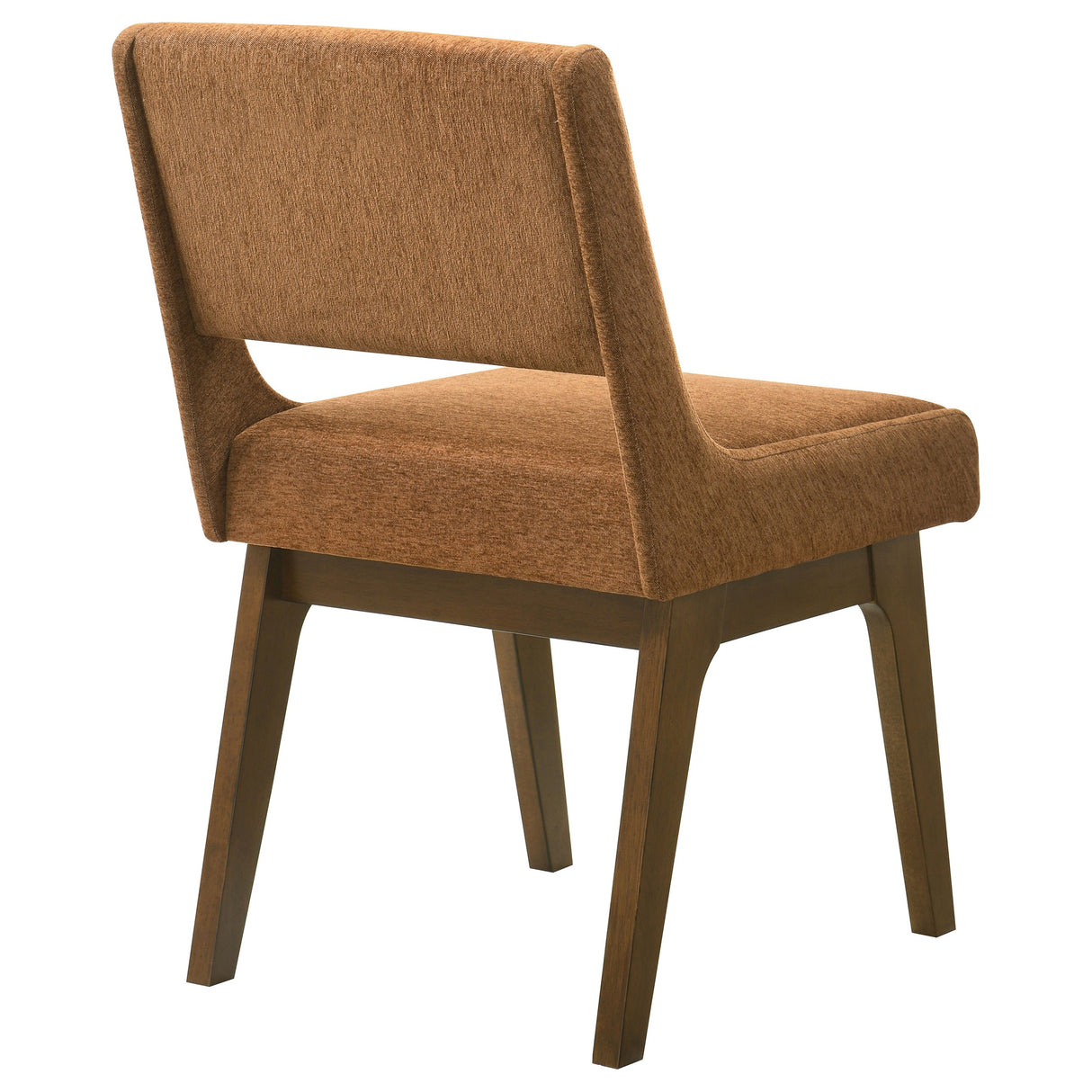 Galindo Nutmeg / Walnut Upholstered Dining Side Chair (Set Of 2) by Coaster at Eve Furniture