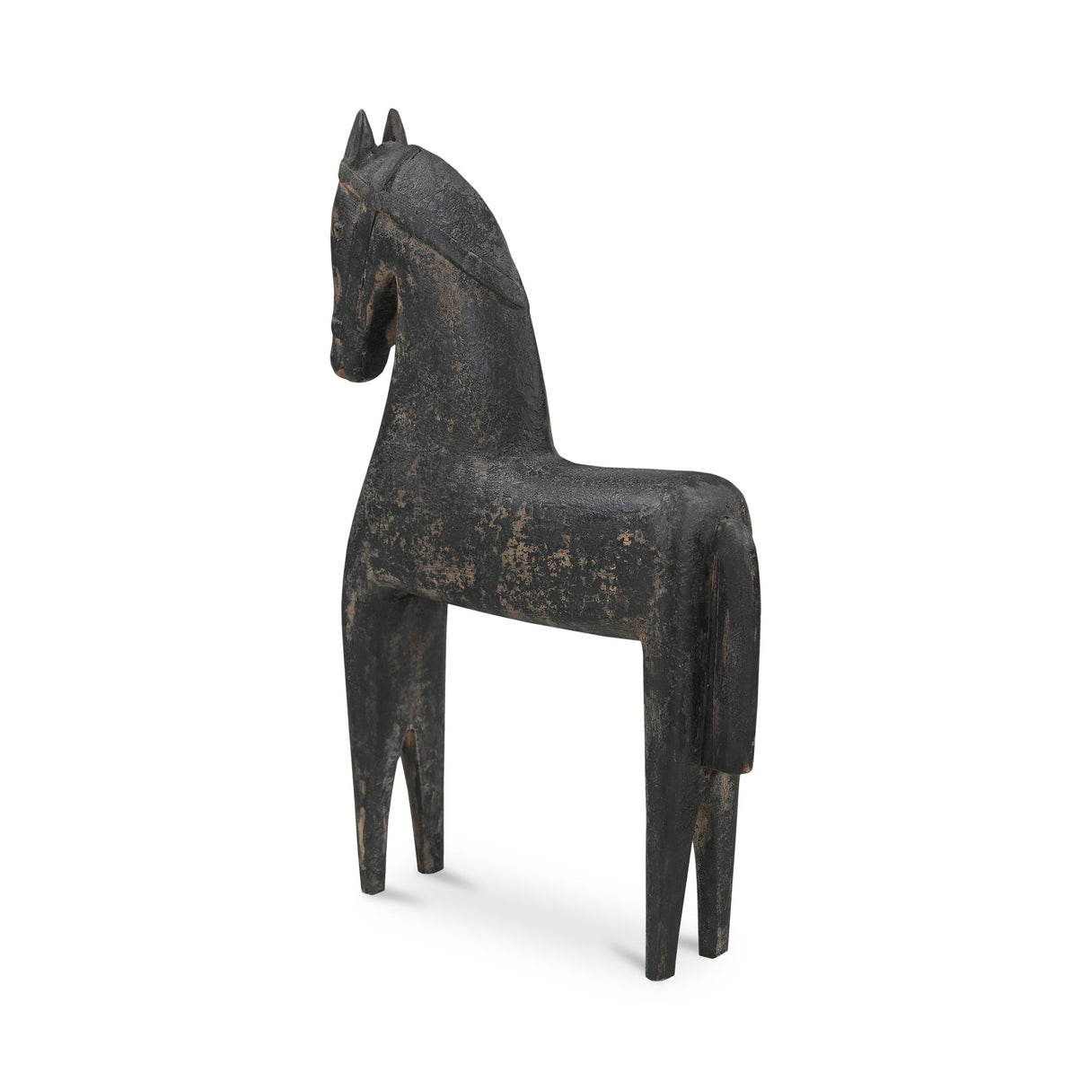 Gallant Black Wooden Sculpture by MOES at Eve Furniture