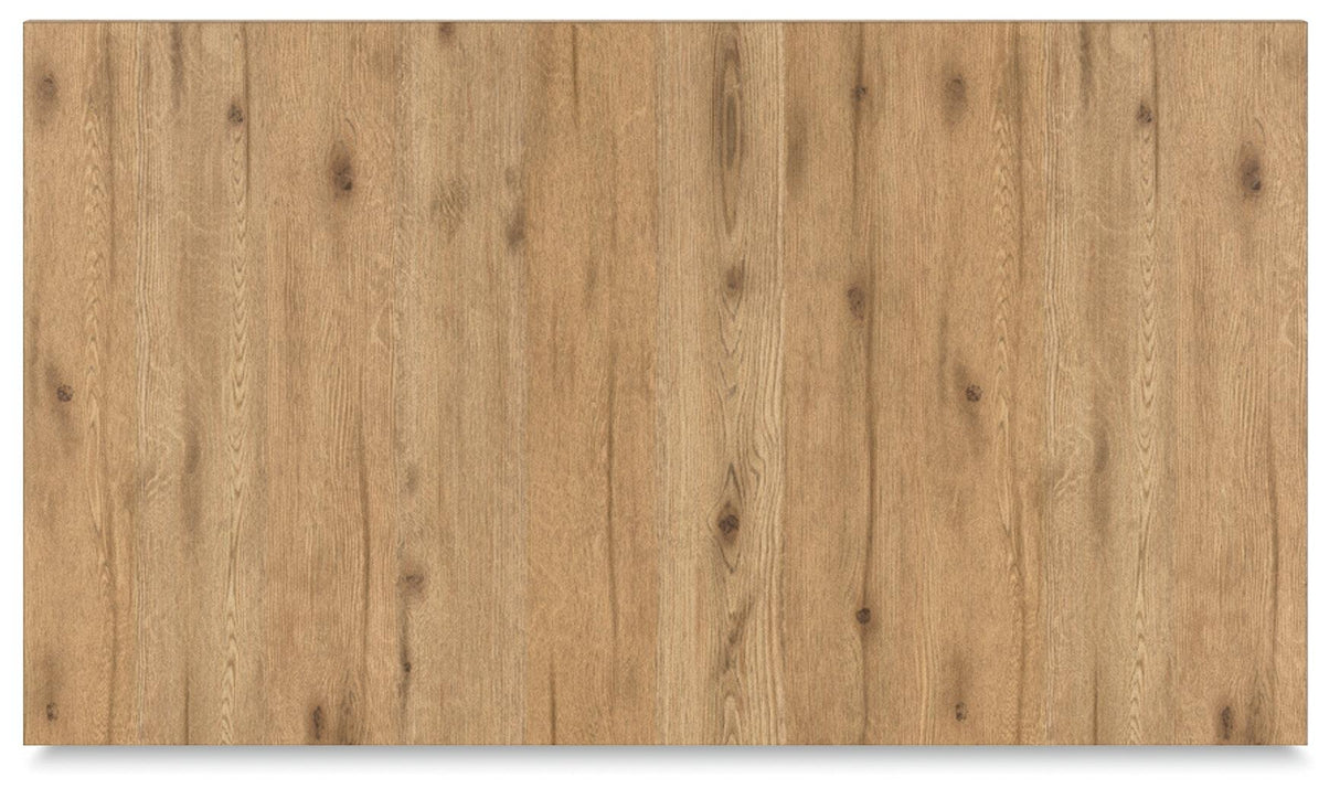 Galliden Light Brown Dining Table and 8 Chairs by Ashley at Eve Furniture