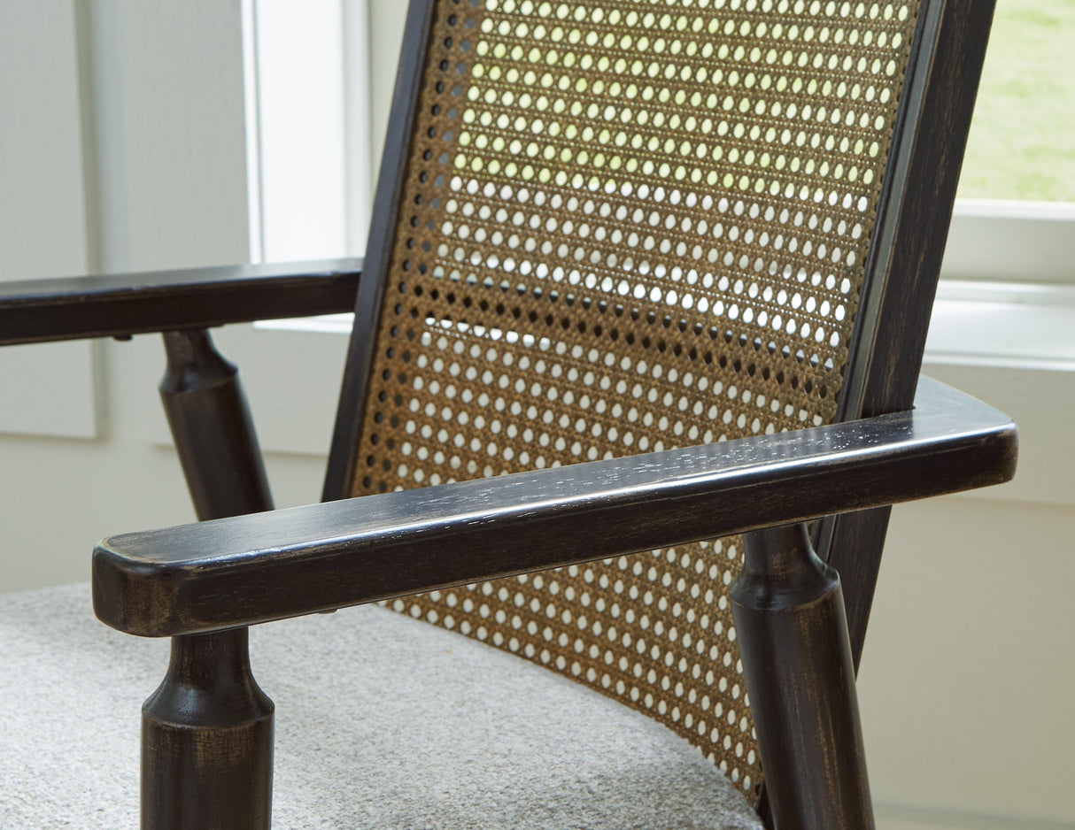 Galliden Black Dining Arm Chair, Set of 2 by Ashley at Eve Furniture