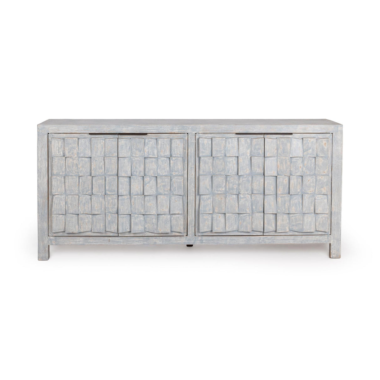 Gama 4 Door Cabinet - Blue Washed by Classic Home at Eve Furniture