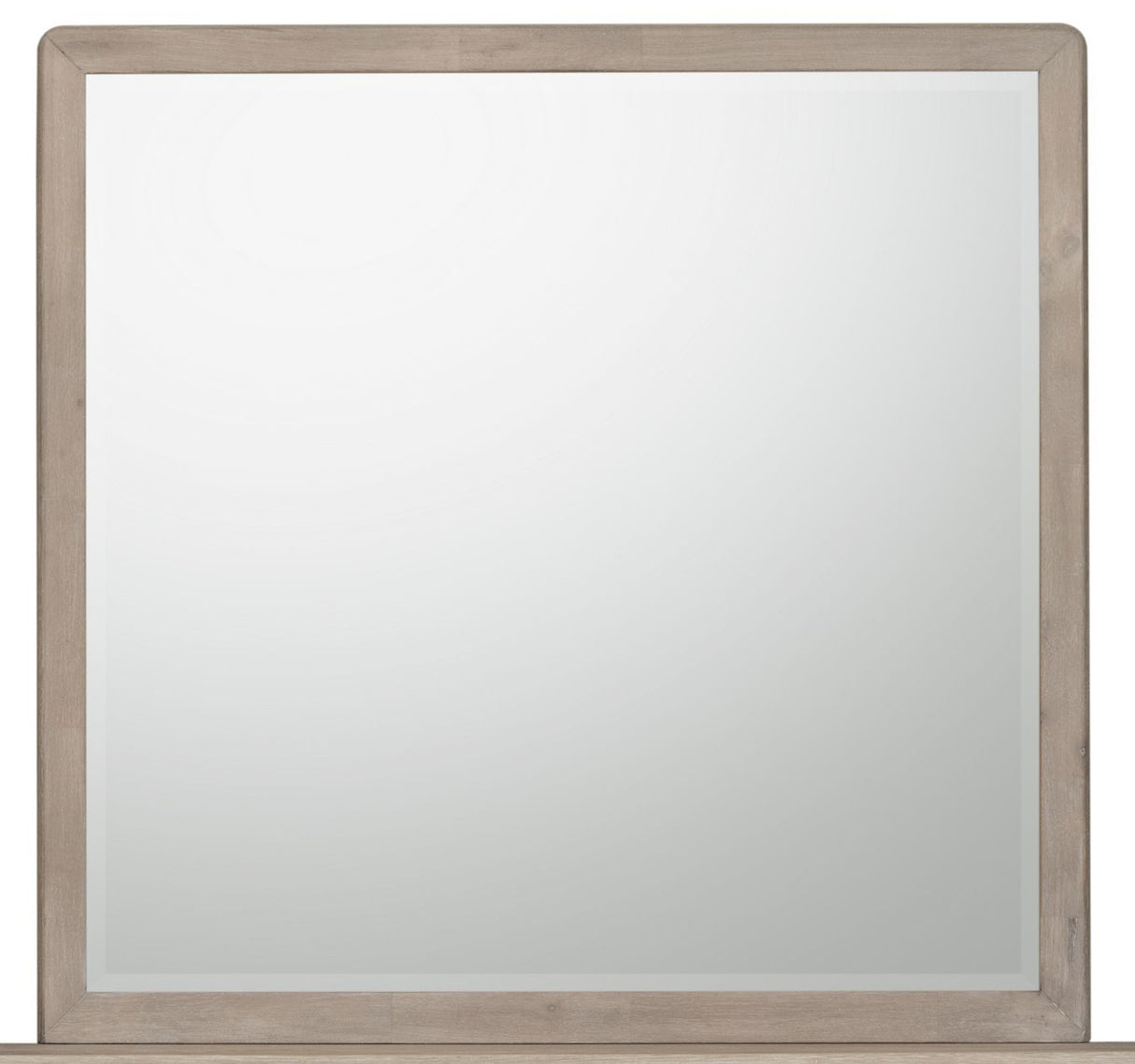 Gardenia Beveled Glass Wall or Dresser Mirror in Chai by Modus Furniture at Eve Furniture