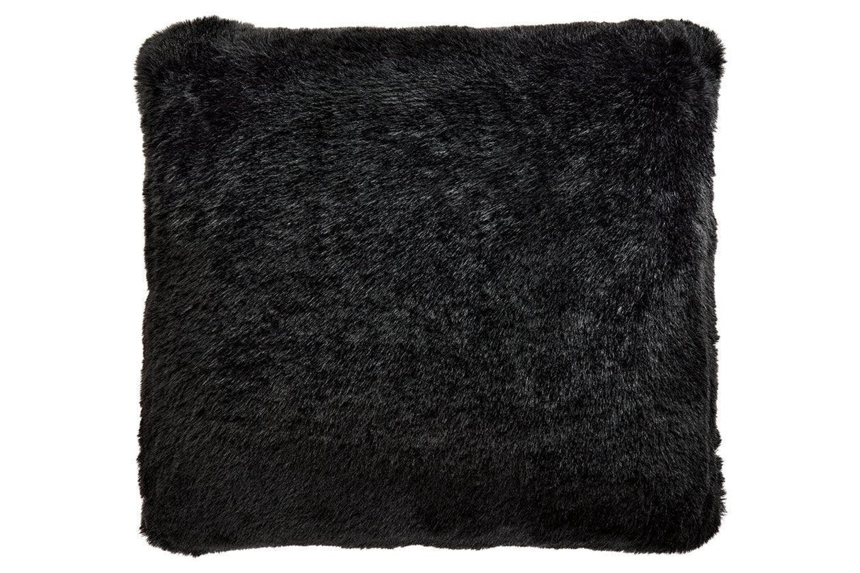 Gariland Black Pillow by Ashley at Eve Furniture