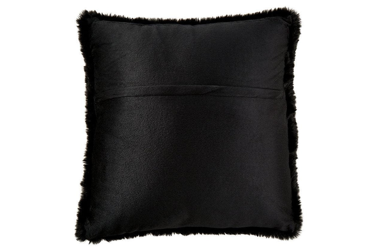 Gariland Black Pillow by Ashley at Eve Furniture