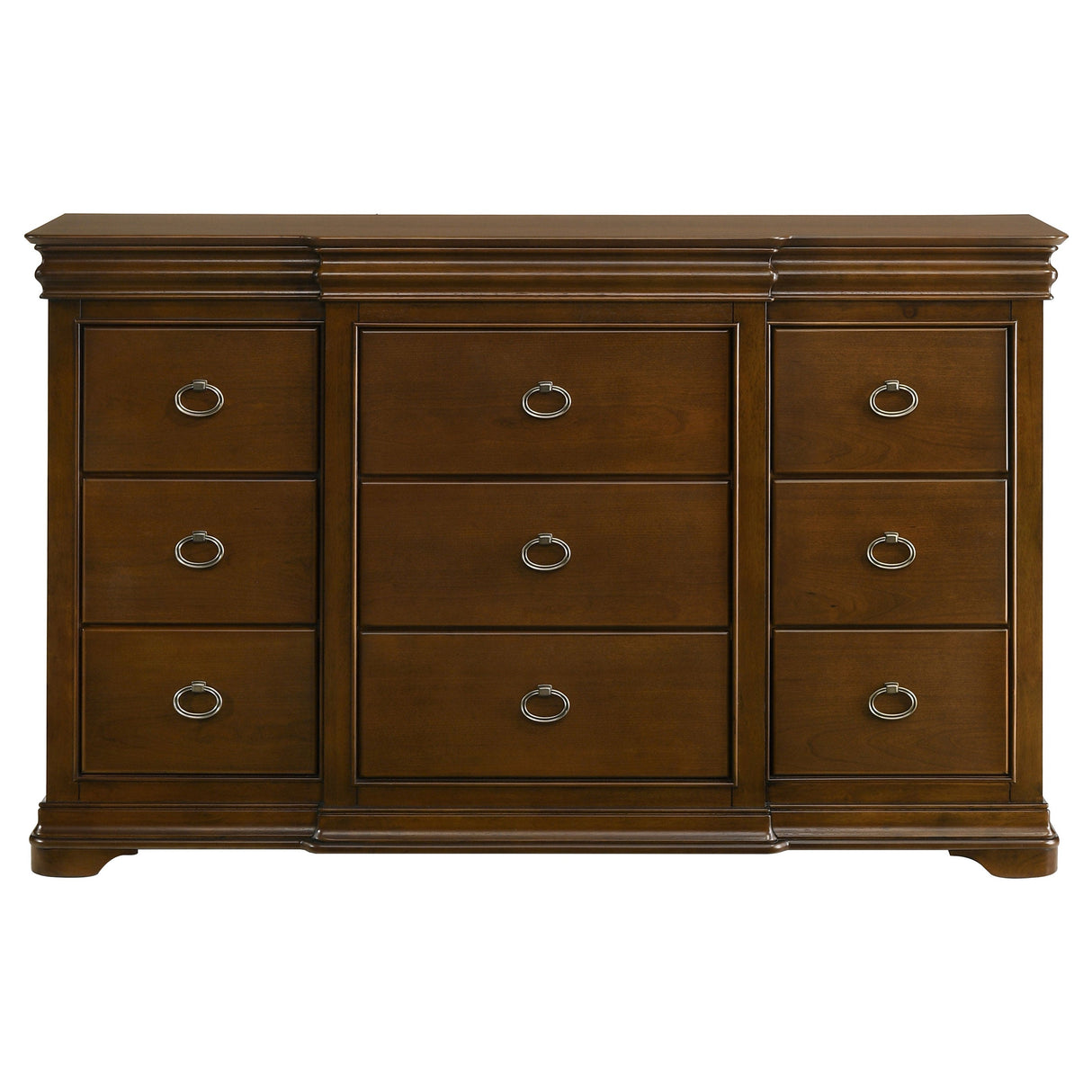 Garland Brown Cherry 11-drawer Bedroom Dresser Cabinet by Coaster at Eve Furniture