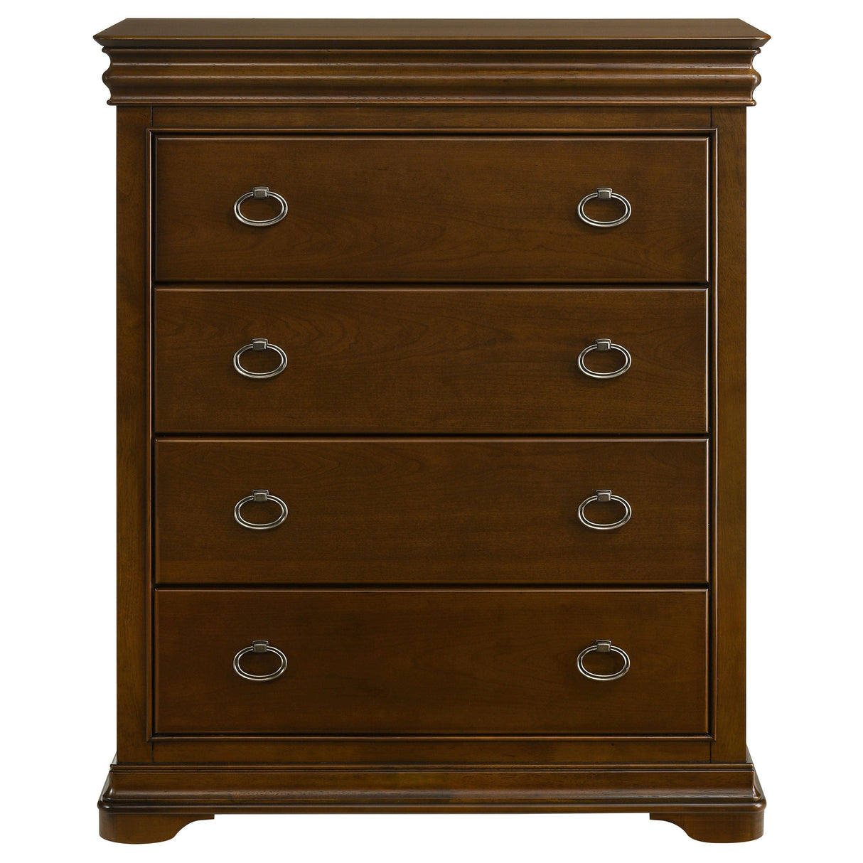 Garland Brown Cherry 4-drawer Bedroom Chest of Drawers by Coaster at Eve Furniture