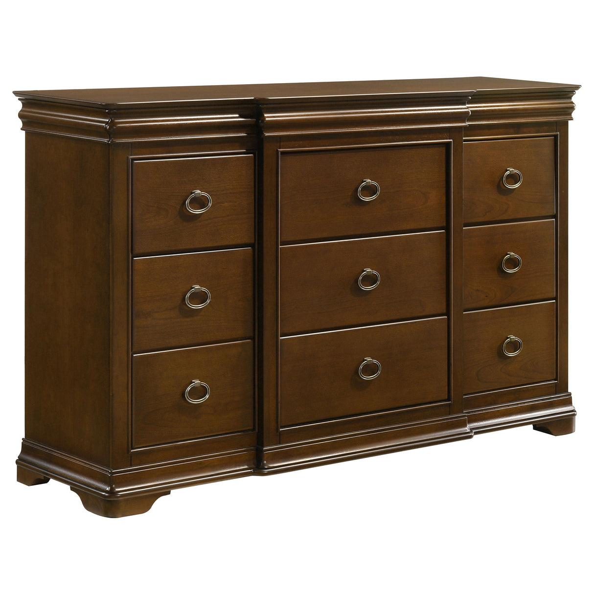 Garland Brown Cherry 5-piece Eastern King Bedroom Set by Coaster at Eve Furniture
