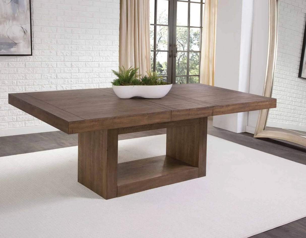 Garland Distressed Toffee Dining Room Set by Steve Silver at Eve Furniture