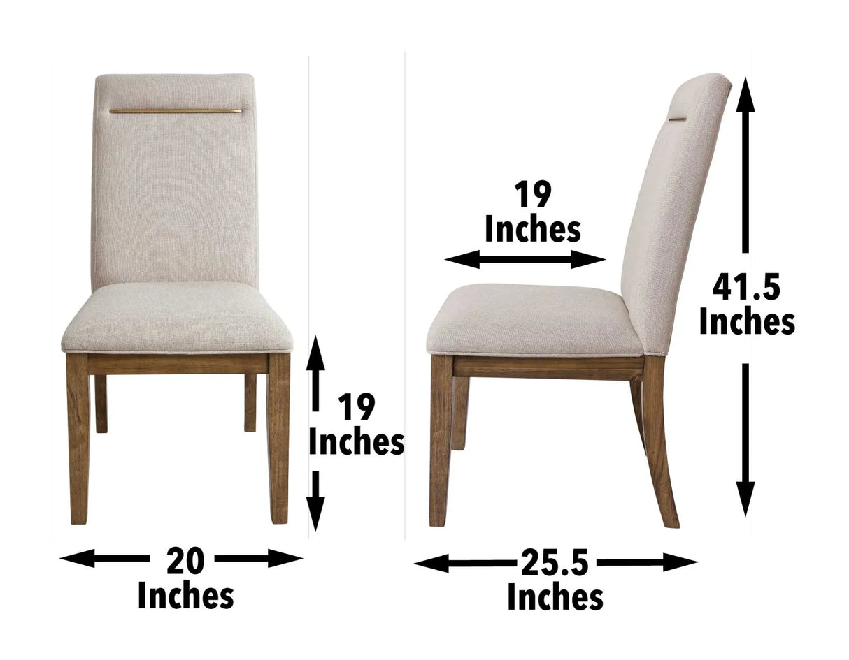 Garland Distressed Toffee Dining Room Set by Steve Silver at Eve Furniture