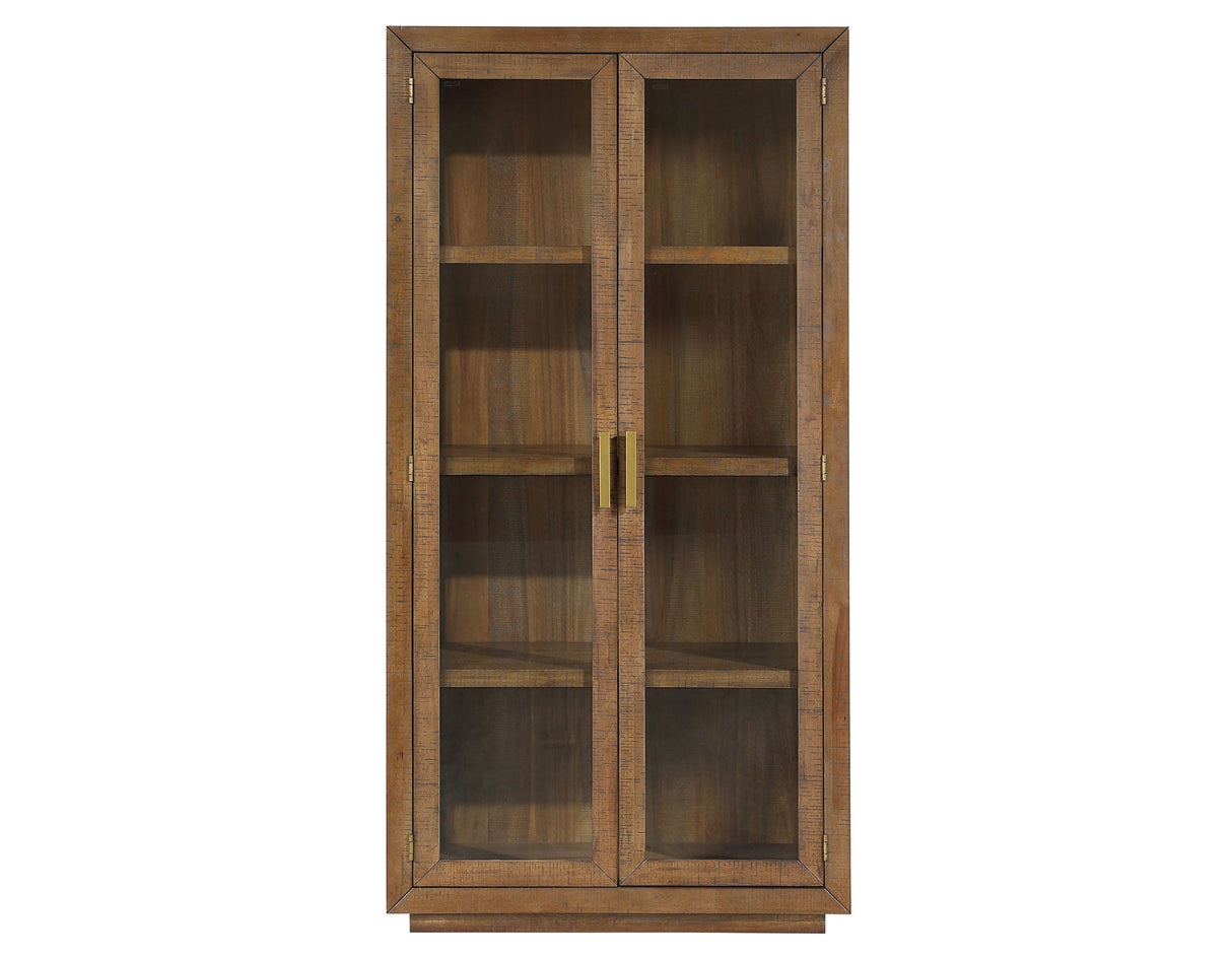 Garland Toffee Curio by Steve Silver at Eve Furniture