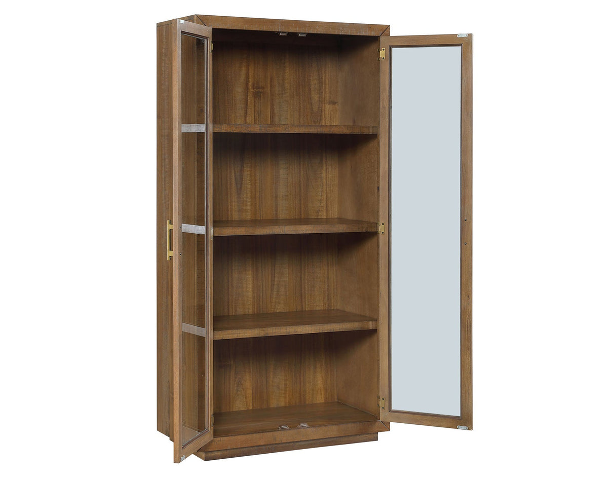 Garland Toffee Curio by Steve Silver at Eve Furniture