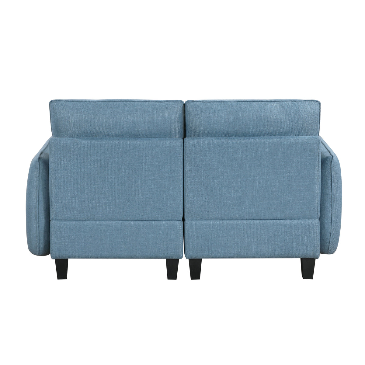 Garren Blue 2-Piece Storage Loveseat by Homelegance at Eve Furniture