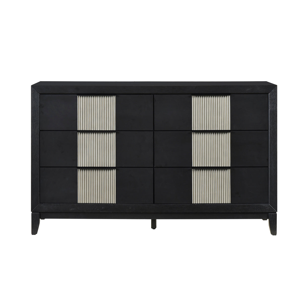 Garrison Charcoal/Gray LED Panel Bedroom Set by Homelegance at Eve Furniture