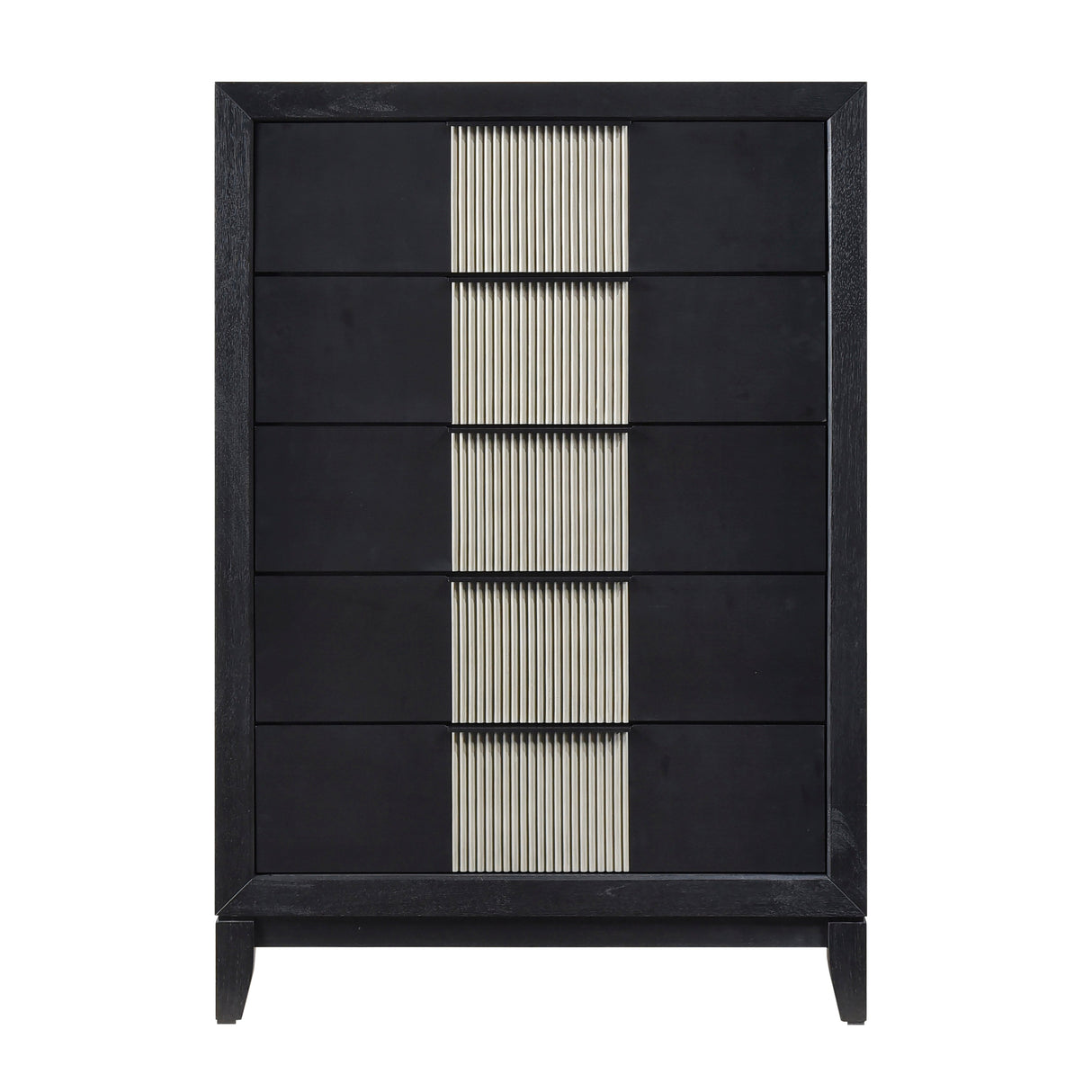Garrison Charcoal/Gray LED Panel Bedroom Set by Homelegance at Eve Furniture