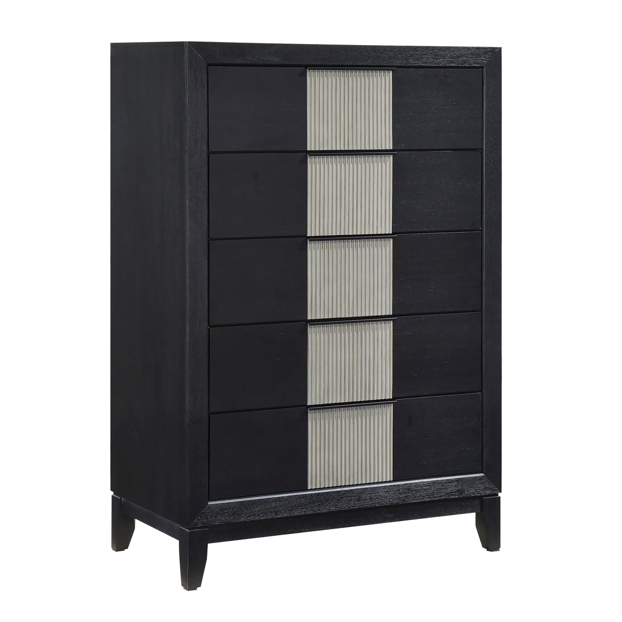 Garrison Charcoal/Gray LED Panel Bedroom Set by Homelegance at Eve Furniture