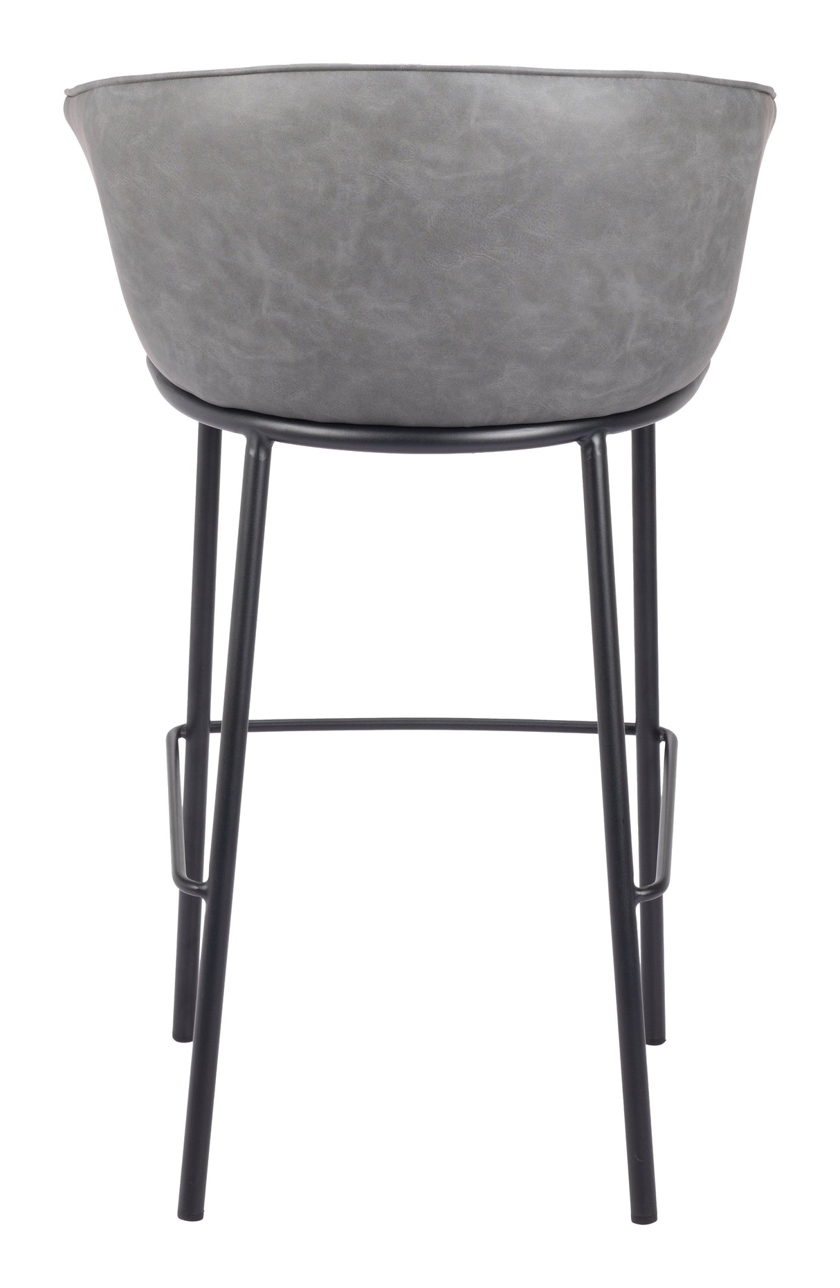 Garston Gray Barstool by Zuomod at Eve Furniture