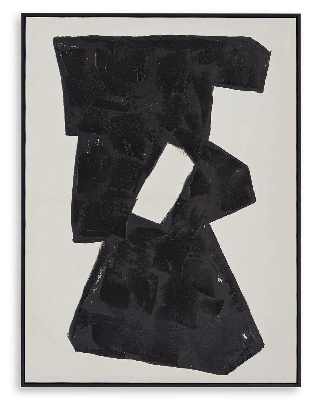 Garviery Black/Cream Wall Art by Ashley at Eve Furniture