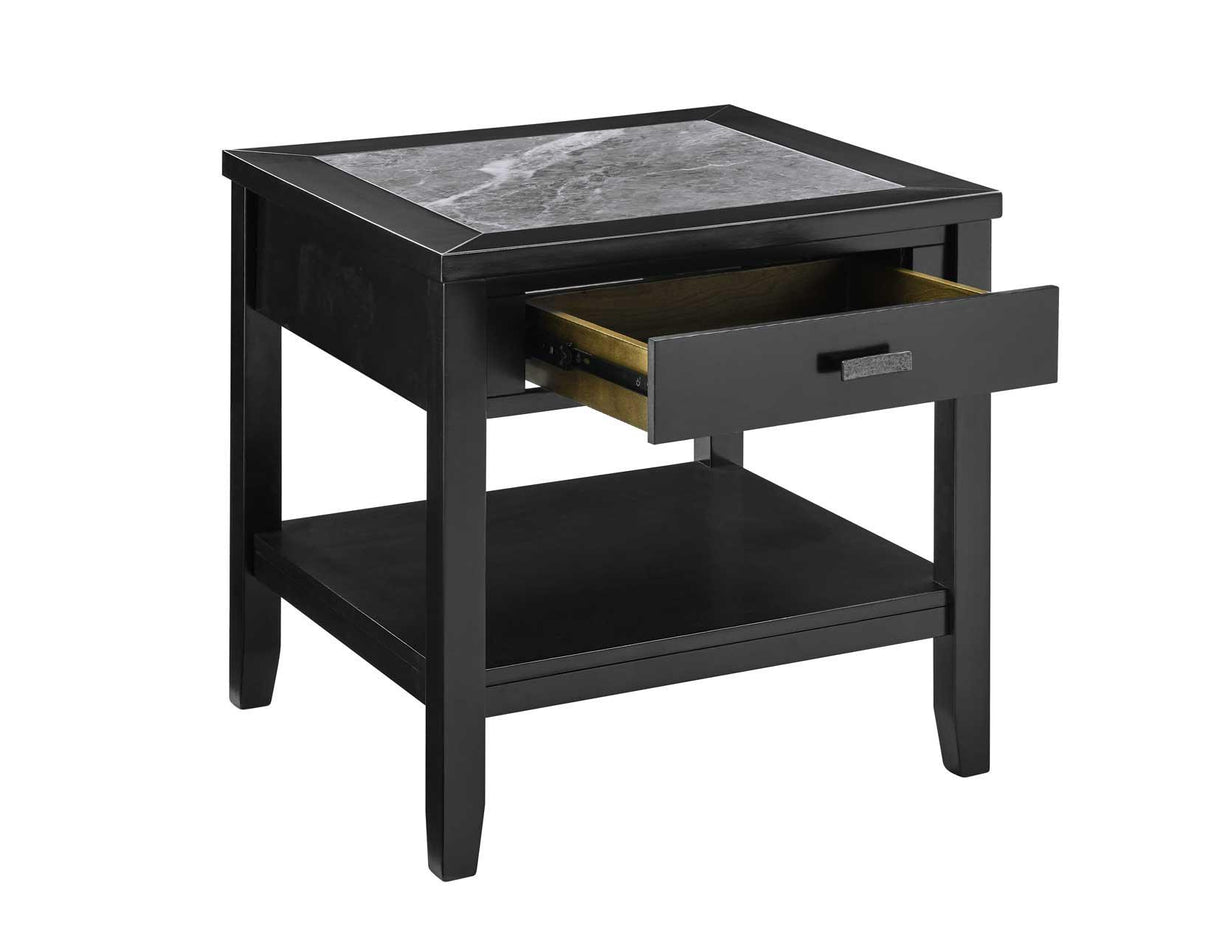 Garvine 3-Piece Sintered Stone Table Set by Steve Silver at Eve Furniture