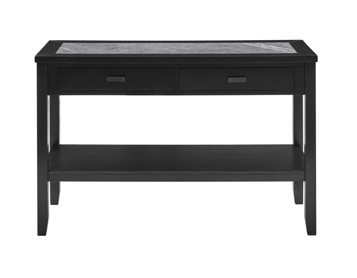 Garvine Sintered Stone Sofa Table by Steve Silver at Eve Furniture