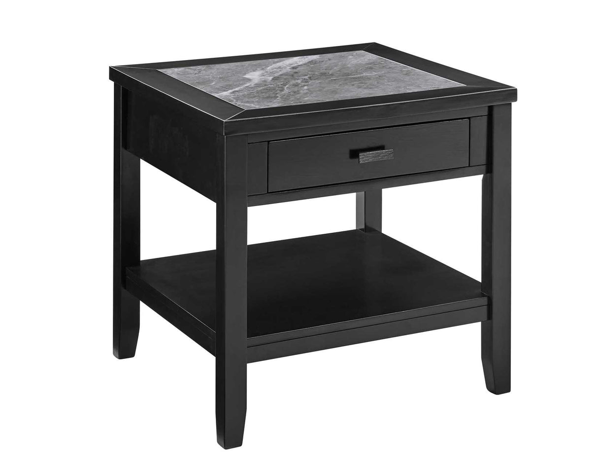 Garvine Sintered Stone End Table by Steve Silver at Eve Furniture