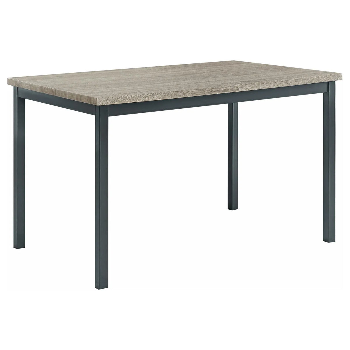 Garza Weathered Gray and Black 5-Piece Dining Set by Coaster at Eve Furniture