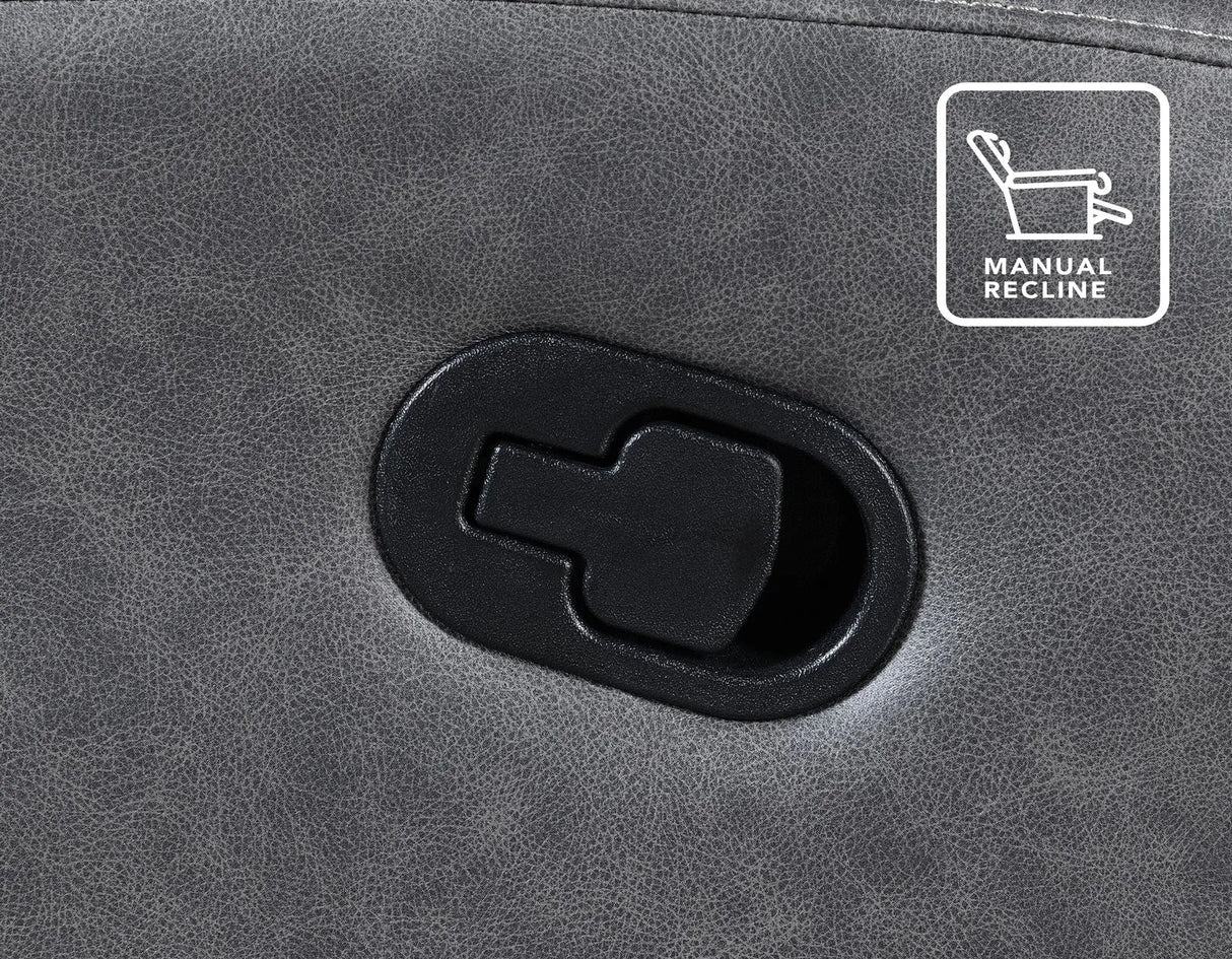 Gaston Reclining Sofa with Drop-Down Console by Steve Silver at Eve Furniture