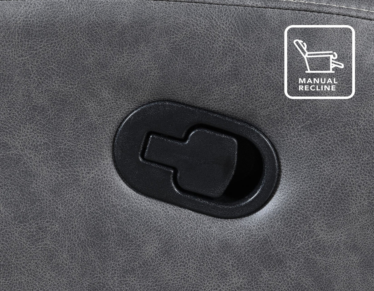 Gaston Reclining Sofa with Drop-Down Console by Steve Silver at Eve Furniture