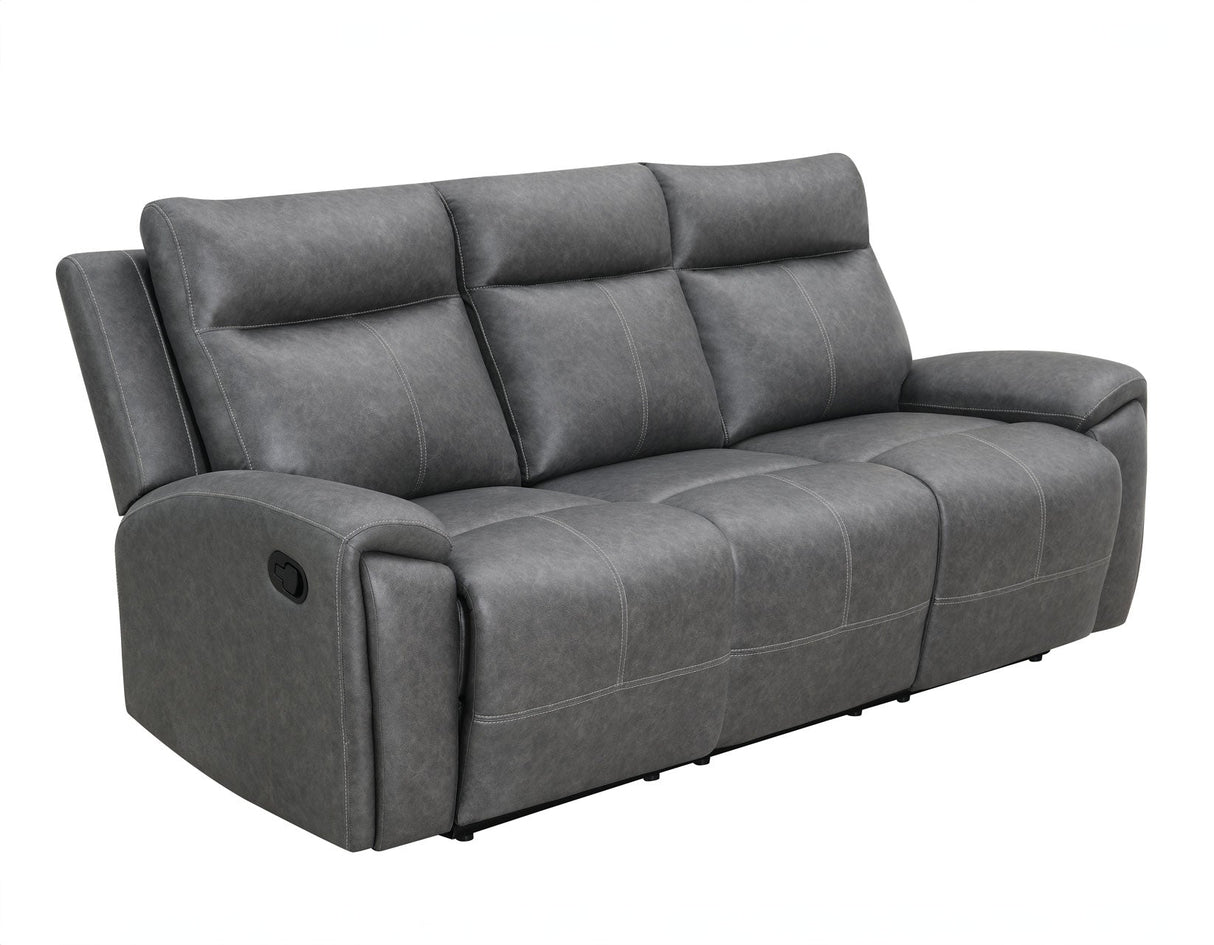 Gaston Reclining Sofa with Drop-Down Console by Steve Silver at Eve Furniture