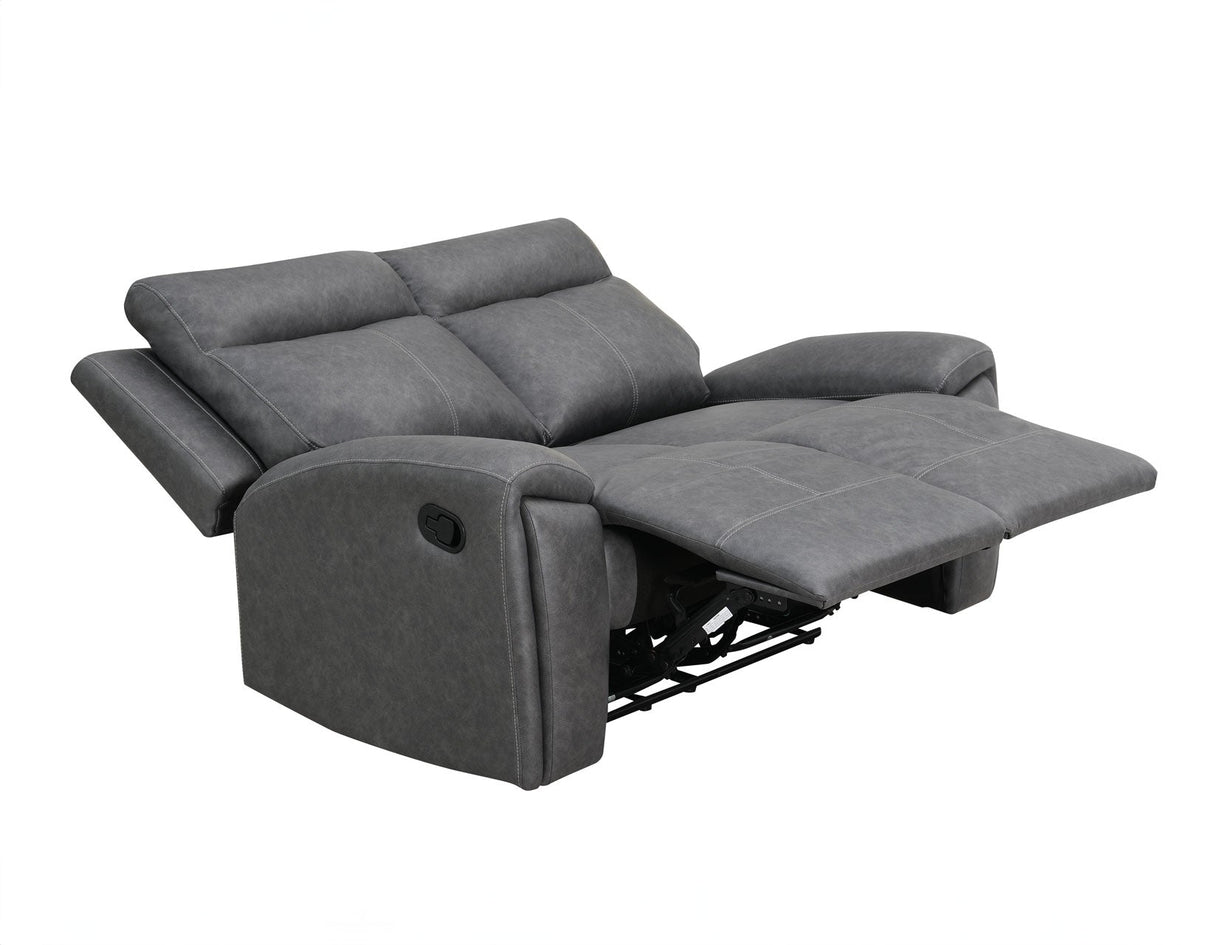 Gaston Manual Reclining Loveseat by Steve Silver at Eve Furniture