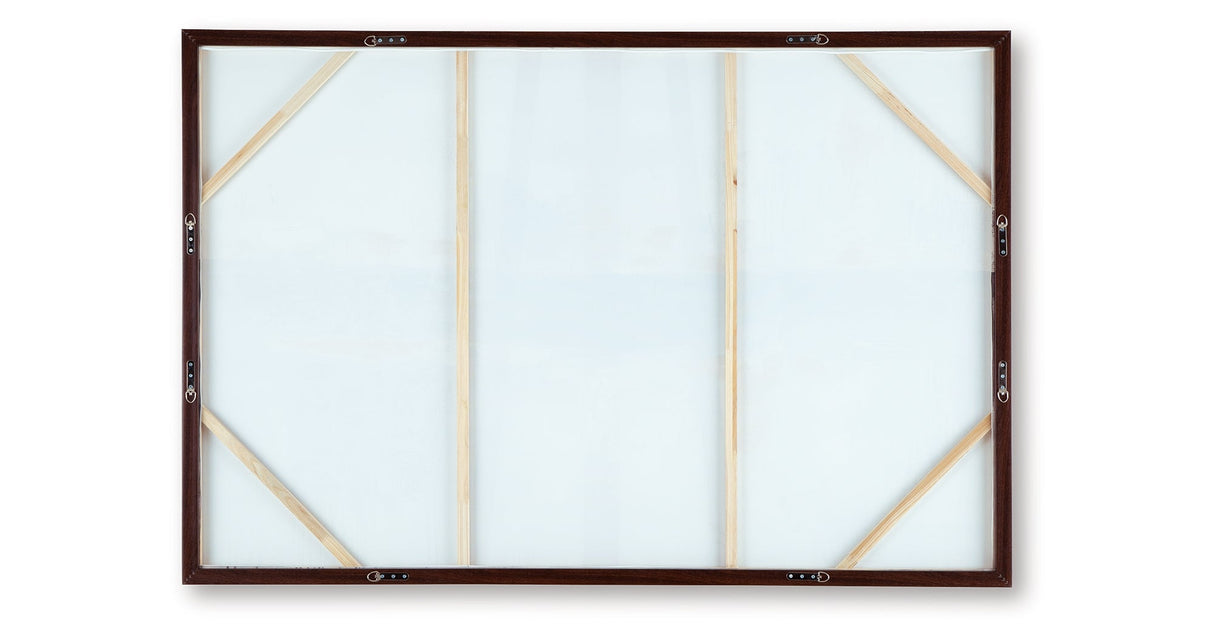 Gatesford Blue/White/Tan Wall Art by ASHLEY FURNITURE at Eve Furniture