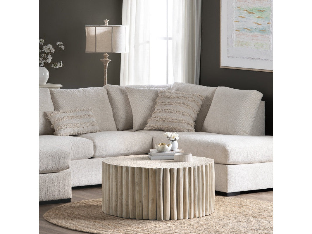 Gathering Tan Cocktail Table by Crestview at Eve Furniture