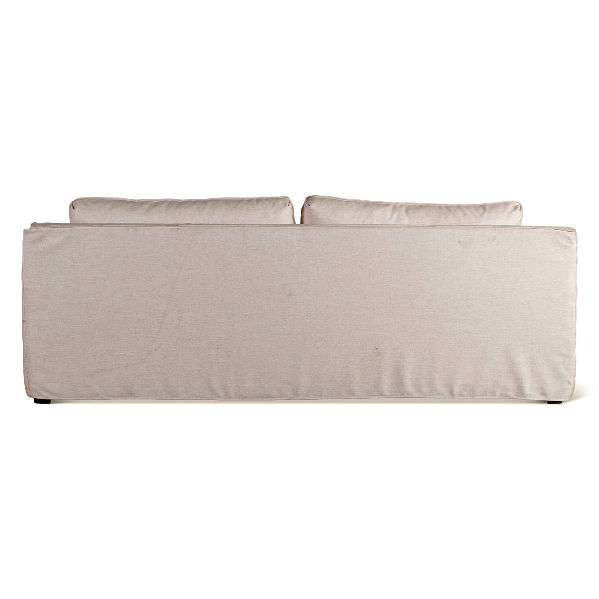 Gatsby Palladium Sofa in White Linen Slipcover by Home Trends & Design at Eve Furniture