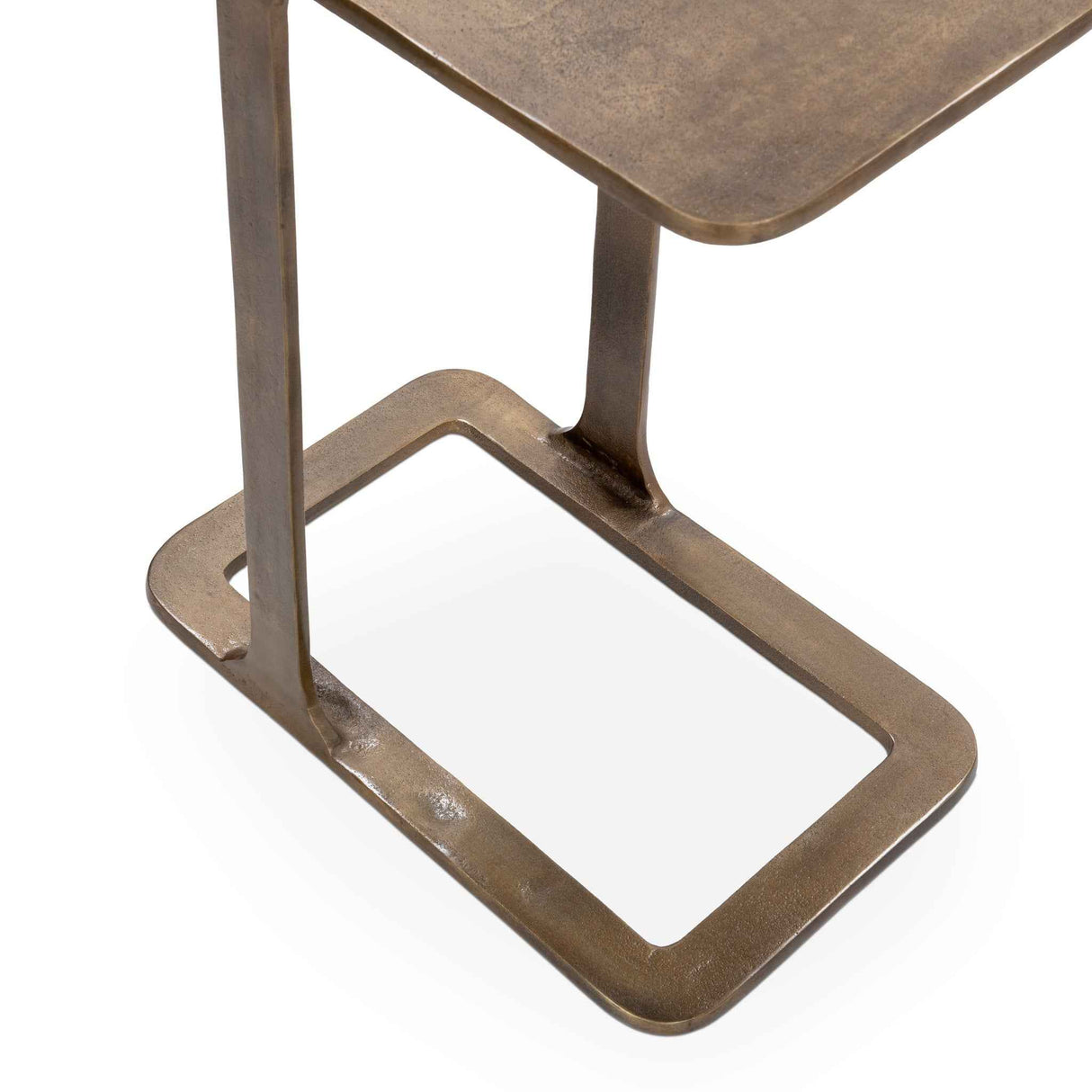 Geanna Antique Brass Accent Table by Classic Home at Eve Furniture