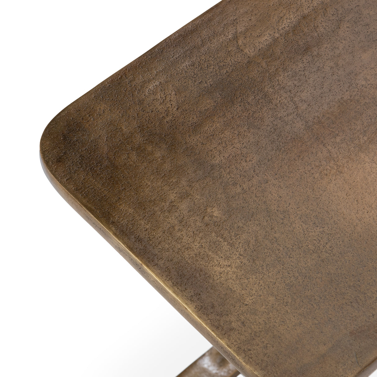 Geanna Antique Brass Accent Table by Classic Home at Eve Furniture