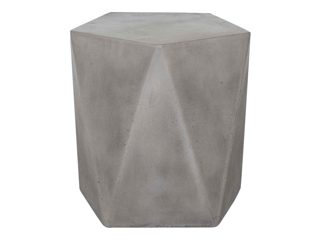 Gem Dark Grey Outdoor Stool